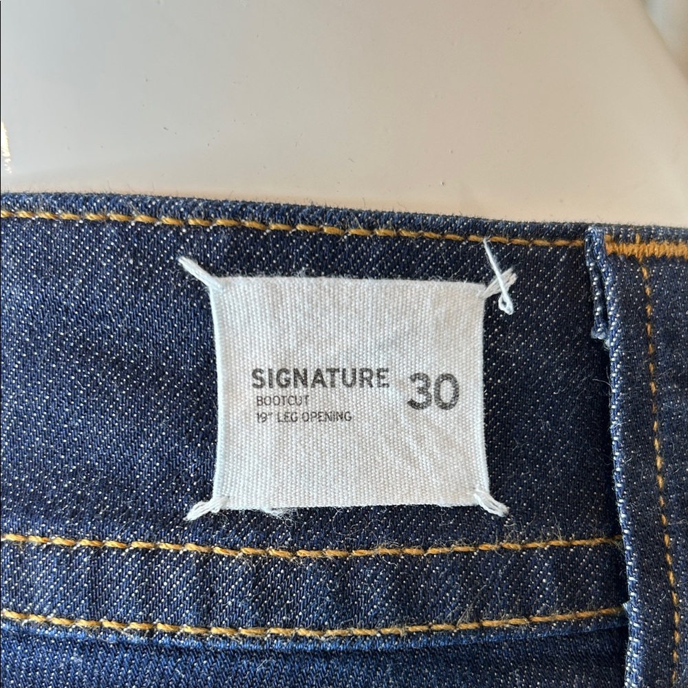 Hudson Jeans Women's Deep Indigo Boot Cut Size 10 - Picture 4 of 10